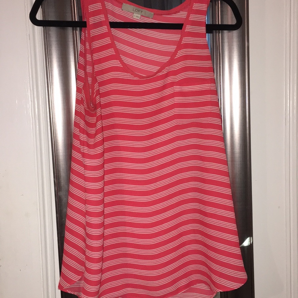 Loft sleeveless tank blouse